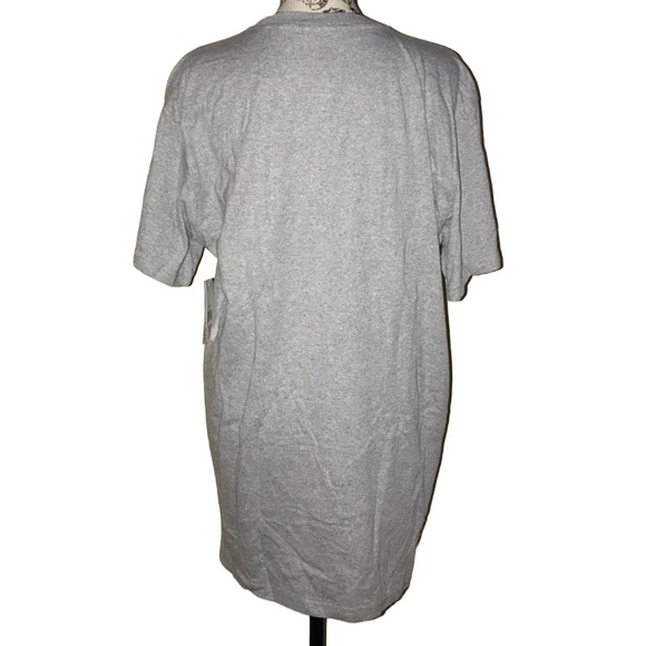 BREAST CANCER AWARENESS GRAY & PINK "NO ONE FIGHTS ALONE" TEE SIZE XL - Picture 2 of 3